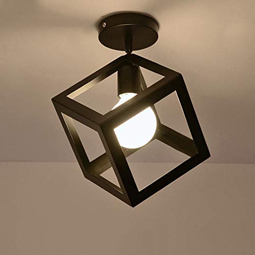 Kronleuchter Chaozan LED Hängeleuchte Vintage Metall Pendelleuchte Industrial E27 Retro Deckenleuchte Geometrische hängende Pendelleuchten Loft Lampe für Wohnzimmer Esszimmer von Chao Zan