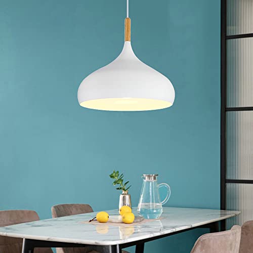 Chao Zan Nordisch industriell Hängeleuchte Pendelleuchte Weiß LED Deckenlampe Skandinavisch Moderner Simpler Stil für Wohnzimmer Esszimmer Restaurant Restaurant Schlafzimmer Studie Korridor Lampe Chao Zan Nordisch industriell Hängeleuchte Pendelleuchte Weiß LED Deckenlampe Skandinavisch Moderner Simpler Stil für Wohnzimmer Esszimmer Restaurant Restaurant Schlafzimmer Studie Korridor Lampe von Chao Zan