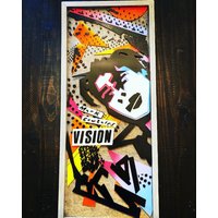 Mark Gonzales Vision Skateboard Schild von ChapelCreekCustoms