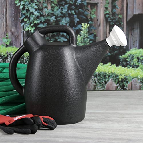 Chapin 47998 Gießkanne für Innen- und Außenpflanzen, 100% recycelter Kunststoff mit Abnehmbarer Düse, tropffreier Sprinklerkopf von Chapin International