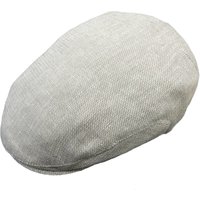 Chaplino Flat Cap aus leichtem Leinen-Mischgewebe von Chaplino