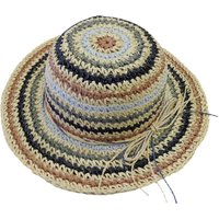 Chaplino Strohhut mit Ringelmuster von Chaplino