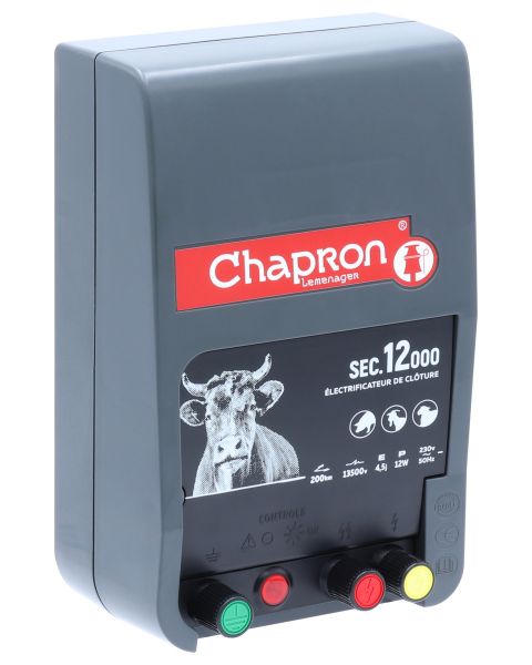 Chapron Weidezaungerät SEC 12000 - 13.500 Volt - 5 Joule - 230V Ele... von Chapron