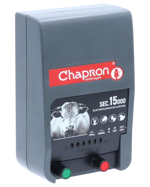 Chapron Weidezaungerät SEC 15000 - 15.000 Volt - 8 Joule - 230V Ele... von Chapron