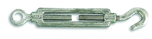 Chapuis 340/16Z Gummispanner Auge/haken Stahl verzinkt Arbeitslast Ungefähre für Kabel, grau, Ø 16 mm von Chapuis