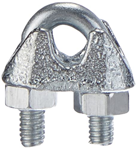 Chapuis BAR9 30-er Set Drahtseilklemmen - Verzinkter Stahl - Für Kabeldurchmesser 3/4 mm von Chapuis