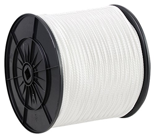 Chapuis DB8 Polypropylen-Seil, geflochten, 685 kg, Ø 8 mm x 100 m, Weiß von Chapuis