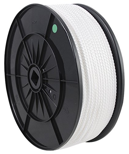 Chapuis DPA2 Polyamid-Seil, geflochten, 72 kg, Ø 2 mm x 200 m, Weiß von Chapuis