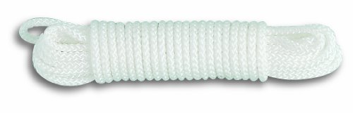 Chapuis DR14 Geflochtenes Polypropylen-Seil - 290 kg - Durchmesser 5 mm - Länge 20 m - Weiß von Chapuis