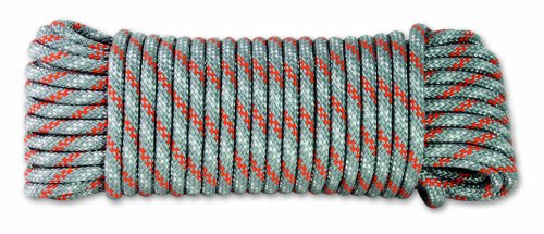 Chapuis DR61 Geflochtenes Polypropylen-Seil - 450 kg - Durchmesser 6 mm - Länge 15 m - Grau von Chapuis