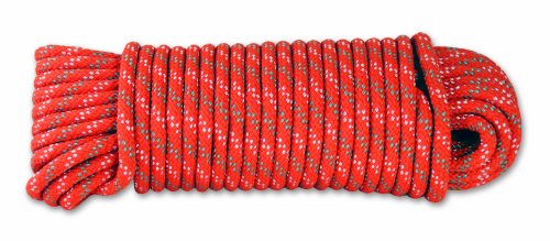 Chapuis DR62 Geflochtenes Polypropylen-Seil - 450 kg - Durchmesser 6 mm - Länge 15 m - Orange von Chapuis