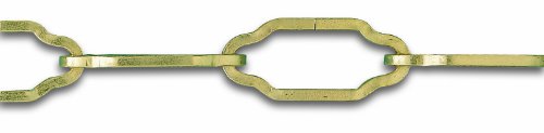 Chapuis LVBL36 Lampenkette Kathedral - Vermessingter Vierkant-Stahldraht - 10 kg - Durchmesser 2 mm - Länge 1,5 m von Chapuis