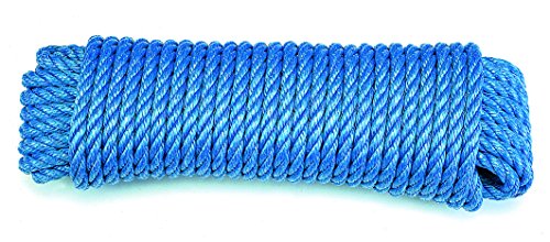 Chapuis PPC1220U Polypropylen-Seil, gedreht, 20 m / Ø 12 mm, Blau von Chapuis