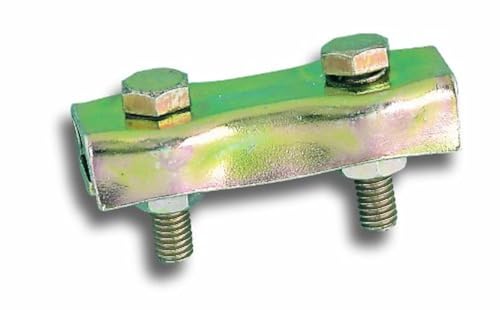 Chapuis VCP1 2-er Set flache Kabelklemmen mit 2 Bolzen - Verzinkter Stahl - Für Kabeldurchmesser 4 mm Chapuis VCP1 2-er Set flache Kabelklemmen mit 2 Bolzen - Verzinkter Stahl - Für Kabeldurchmesser 4 mm von Chapuis