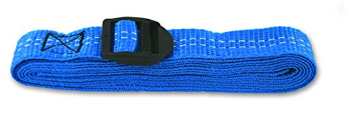 Chapuis gab04 2 Spanngurte Polypropylen mit Schnalle Kunststoff – Spannung maximale Verwendung 20 kg – Breite 25 mm – Länge 2, 5 m – blau, 2-teiliges Set von Chapuis