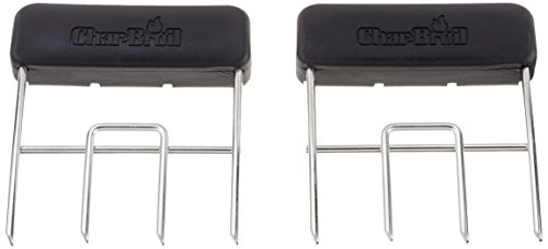 Char-Broil 140002 - Pulled - Pork Edelstahlgabeln, Schwarz - Silber, 13 x 11,5 x 2,5 cm von Char-Broil