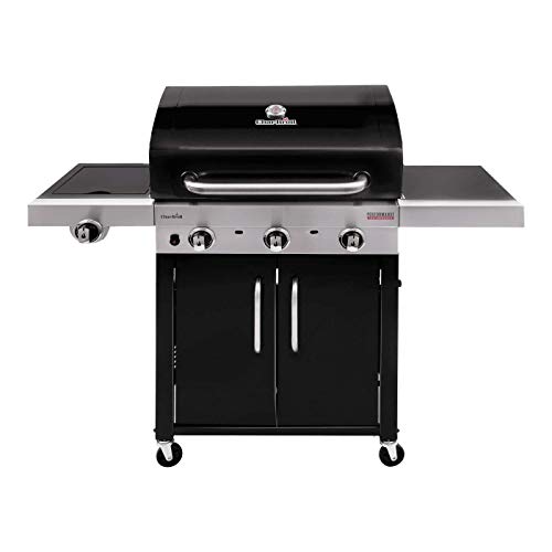 Char-Broil Performance 340B - 3 Brenner Gasgrill mit Seitenbrenner, Schwarz von Char-Broil