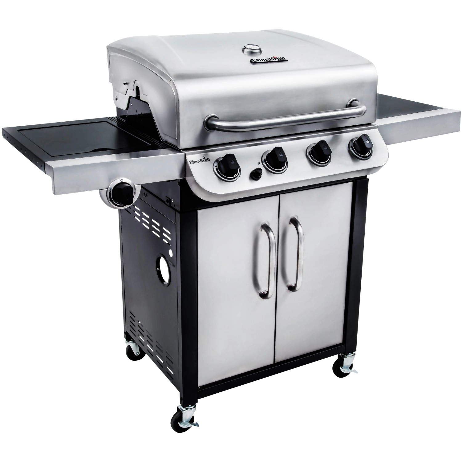 Char-Broil Gasgrill Convective 440 S mit 4 Brennern und Seitenkocher von Char-Broil