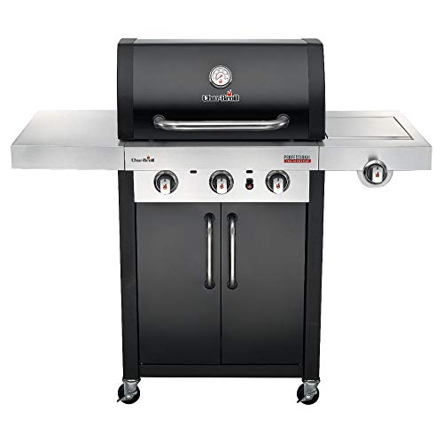 Char-Broil Professional 3400B - 3 Brenner Gasgrill mit Seitenbrenner, Schwarz von Char-Broil