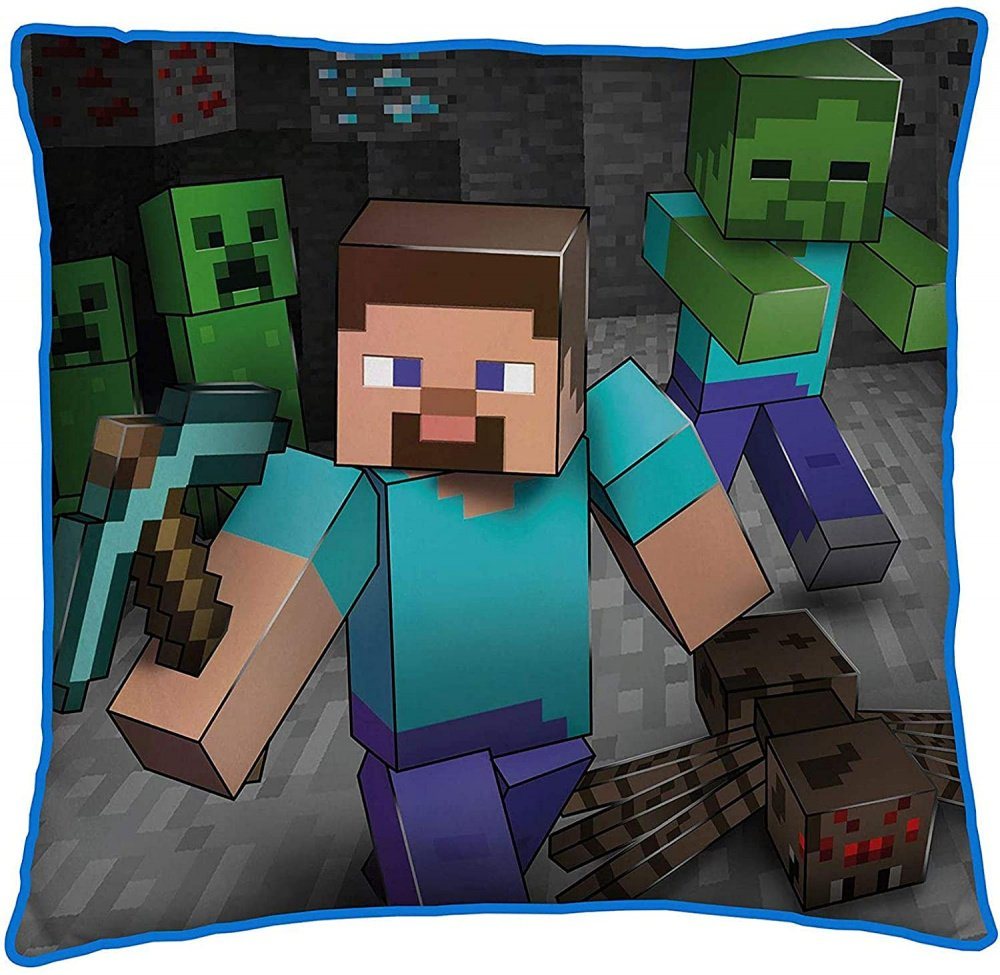 Character World Dekokissen Minecraft - doppelseitiges Kissen von Character World