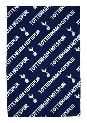 Character World Offizielle Tottenham Hotspur FC Fleece Decke | Super weich, Fußball-Linie Design | Warme Super weiches Gefühl blau werfen | Perfekt für Haus, Schlafzimmer, Sleepovers & Camping Character World Offizielle Tottenham Hotspur FC Fleece Decke | Super weich, Fußball-Linie Design | Warme Super weiches Gefühl blau werfen | Perfekt für Haus, Schlafzimmer, Sleepovers & Camping von Character World