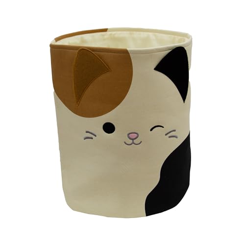 Character World Squishmallows offizieller Aufbewahrungsbehälter | Cam Cat Design, Spielzeugkiste oder Wäschekorb von Squishmallows