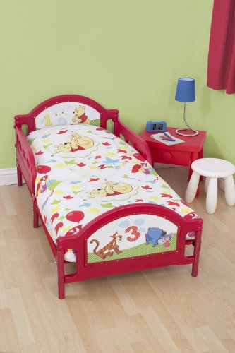 Charakter Welt 125 x 150 cm Disney Winnie The Pooh Classic Junior Rotary Bettwäsche Bundle, Multi-Colour von Character World