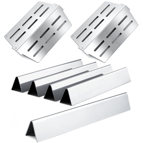 Genesis 7620 7621 Flavorizer Bars 65505 Wärmeabweiser Ersatzteile für Weber Genesis Grillteile 300 Serie mit Frontsteuerknopf E-310 E-320 E-330 S-310 S320 S-330 EP-310 EP-320 EP-330 von Charbrofire