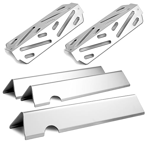 Grill Ersatzteile Flavorizer Bars Heat Deflector for Weber Genesis II Grill Parts GS4 GBS 66794 Flavor Bars 66039 Weber Genesis II 200 Series ii E-210 ii E-240 ii S-210 ii LX E-240 ii LX S-240 von Charbrofire