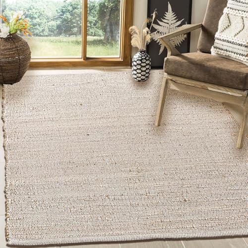 Chardin home 10,2 x 15,2 cm weißer Jute und Baumwolle, geflochtener Teppich, handgewebt, Flachgewebe, Naturfasermatte für Eingangsbereich, Küche, Schlafzimmer oder Wohnzimmer Chardin home 10,2 x 15,2 cm weißer Jute und Baumwolle, geflochtener Teppich, handgewebt, Flachgewebe, Naturfasermatte für Eingangsbereich, Küche, Schlafzimmer oder Wohnzimmer von Chardin home