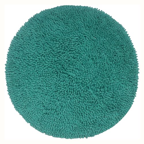 Chardin home Türkisfarbene runde Badematte, Boho-Badezimmerteppich, 60 cm, auch perfekt für Kinderzimmer, Kinderzimmer, Nachttisch, Schlafsäle, halbe Bäder und Puderzimmer, maschinenwaschbar, weich Chardin home Türkisfarbene runde Badematte, Boho-Badezimmerteppich, 60 cm, auch perfekt für Kinderzimmer, Kinderzimmer, Nachttisch, Schlafsäle, halbe Bäder und Puderzimmer, maschinenwaschbar, weich von Chardin home