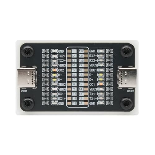 ChargerLAB Power-Z CT001 USB-C-Kabeltester, 24-poliger Durchgangs-, Strom- und Datenübertragungsprüfer mit LED-Anzeigen, kompakt und tragbar ChargerLAB Power-Z CT001 USB-C-Kabeltester, 24-poliger Durchgangs-, Strom- und Datenübertragungsprüfer mit LED-Anzeigen, kompakt und tragbar von ChargerLAB
