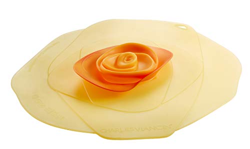 Charles Viancin 1519 Rose Couvercle, Silicone von Charles Viancin