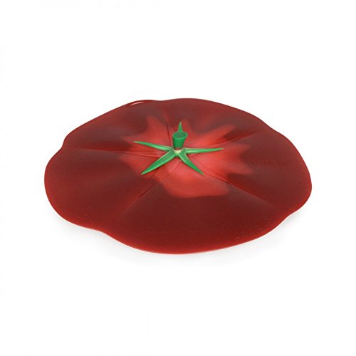 Charles Viancin Couvercle Tomaten-Deckel 23 cm, Silikon, Bordeaux, 28 cm von Charles Viancin