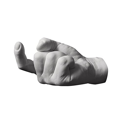 AREAWARE - Hand Hook "Cmere" white by Harry Allen / Hand-Wandhaken weiß von Areaware