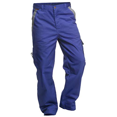 Arbeitshose Charlie Barato Profi Line kornblau/grau - Bundhose für Handwerker Größe 50 von Charlie Barato