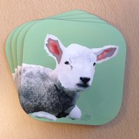 Lamm-Untersetzer von CharlieBuckleyDesign