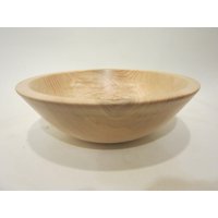 Esche Holz Salatschüssel von CharlieWoodenCrafts