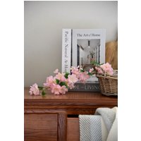 Pink Blütenzweig, Frühling Sommer Deko 90 cm von CharlotteSmythArt