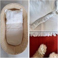 Decke Für Den Kinderwagen Oder Die Wiege - Zopfmuster Samt Nach Maß Wunschfarbe Wählen Babydecke Decke Für Den Kinderwagen Oder Die Wiege - Zopfmuster Samt Nach Maß Wunschfarbe Wählen Babydecke von CharlottesDrawer