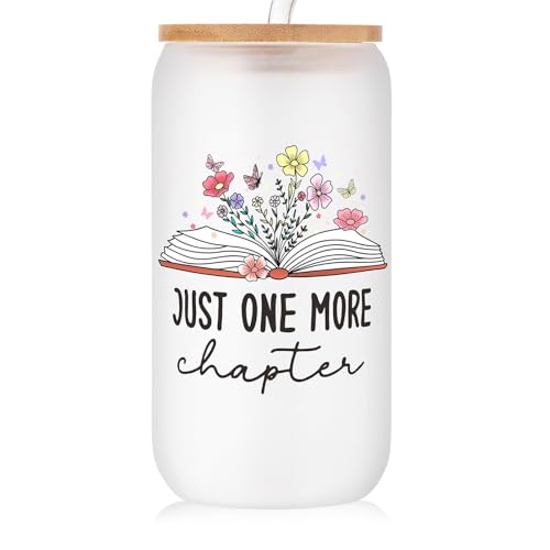 CharmBurst 470 ml Buch Themen Glas Tasse, Buchliebhaber Tasse, Leser und Bibliothekare, Mit Buchmotiv und Farbigem Design von CharmBurst