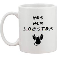 He's Her Lobster, She's His Lobster - Freunde Inspiriert Tasse Geschenk von ChasingStarsUK