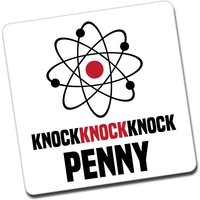 Knock Penny - Big Bang Theory Inspiriert Lustiges Zitat Atom Magnet Geschenk von ChasingStarsUK