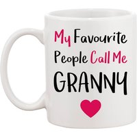 Meine Lieblings-Menschen Nennen Mich Oma/Nanny Mama Nanna Tante Poppa Onkel - Becher Geschenk von ChasingStarsUK