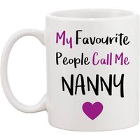 Meine Lieblingsmenschen Nennen Mich Nanny/Oma Mama Nanna Tante Poppa Onkel - Tasse Geschenk Meine Lieblingsmenschen Nennen Mich Nanny/Oma Mama Nanna Tante Poppa Onkel - Tasse Geschenk von ChasingStarsUK