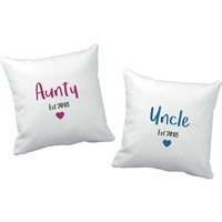 Tante Und Onkel - Etabliert 2018/2019 Kissenbezüge Geschenk-Set Paare Tante Und Onkel - Etabliert 2018/2019 Kissenbezüge Geschenk-Set Paare von ChasingStarsUK