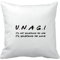 Unagi - It's Not Something You Are, Have Von Freunden Inspirierter Kissenbezug Unagi - It's Not Something You Are, Have Von Freunden Inspirierter Kissenbezug von ChasingStarsUK