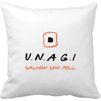 Unagi - Lachshautrolle Von Freunden Inspirierter Kissenbezug Unagi - Lachshautrolle Von Freunden Inspirierter Kissenbezug von ChasingStarsUK
