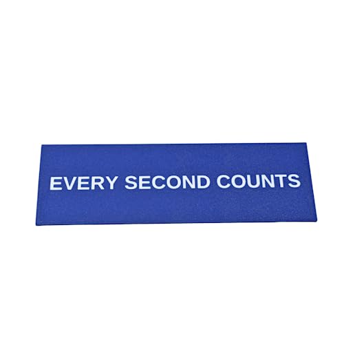 Kühlschrankmagnet Every Second Counts - Chatelet - Minimalistisch - Dekorativ - 1 Stück - Kunststoff von Chatelet