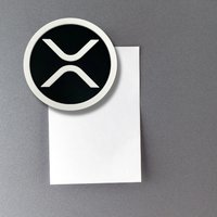 Ripple Xrp Krypto Logo Magnet - Schwarz & Weiß Dekorativer Kühlschrankmagnet Perfekt Für Token Fans Hergestellt in Den Usa von ChateletUSA